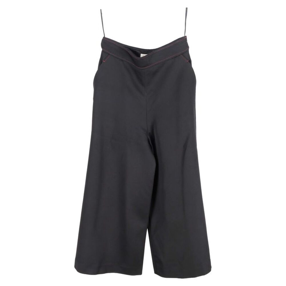 Temperley London Culottes in Black Polyester